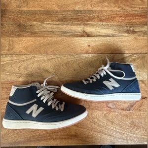 New Balance Numeric 440 High. Never been worn. No box. Size 10.5. Blue and White